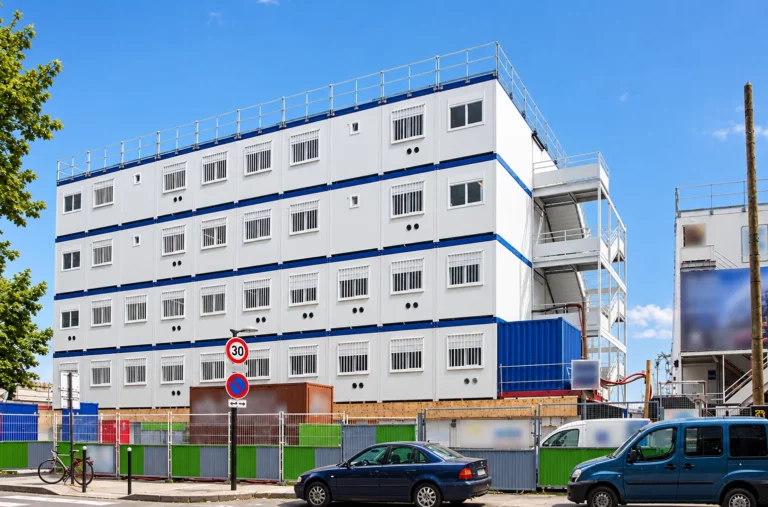 Base vie de chantier modulaire entretenue par SRIM
